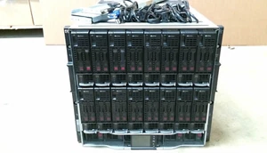 HP C7000 G2 16x HP BL460c Gen8 256-Cores 1024GB (1TB) RAM Blade Server Solution - Picture 1 of 4