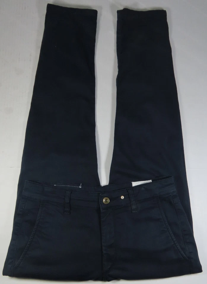Rag & Bone Salute Mens Cotton Twill Chino Pants Fit 2 Stretch Blue Casual 29x29 - Image 1 of 4