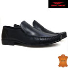 Mens Leather Shoes Smart Office Wedding Moccasins Loafers Formal Slip On Shoes