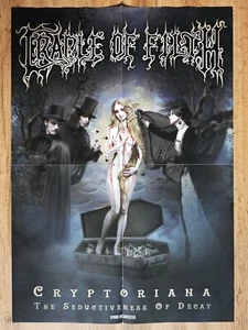 CRADLE OF FILTH - MEGA Poster from 2017, 16 x 22 in. (40 x 55 cm) - MINT COND.! - Picture 1 of 3