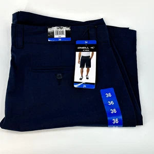 O'Neill Men's Walk Short Comfort Stretch Side Pockets 10" Inseam Size 36 - Picture 1 of 8