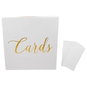 Wedding Card Box Elegant Boxes for Keepsake Case Bride Bridesmaid - Picture 1 of 12