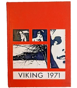 1971 Hoover High School Viking Yearbook North Canton, Ohio VGC - Bild 1 von 6