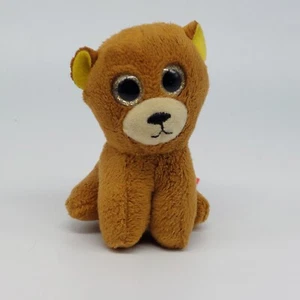 2021 McDONALD'S TY TEENIE BEANIE BOOS GLÜCKLICHES MEAL SPIELZEUG Henry der Kodiak Bär - Bild 1 von 6