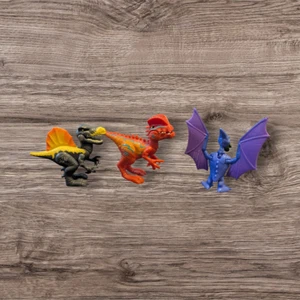 Lot Of 3 Dinosaur Imaginext Jurassic  World Toy Figures - Picture 1 of 2