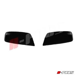Fit CHEVY Silverado GMC Sierra 2014 15 16 17 2018 Black Gloss Top Mirror Cover - Bild 1 von 7