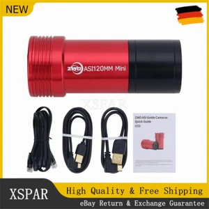 ZWO ASI120MM Mini Guida Fotocamera Astronomia 1/3-in USB2.0 Telescopio Accessori DE - Foto 1 di 8
