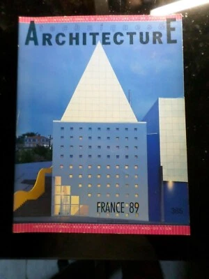 Magazine Technical & Architecture, France 89, No. 385, Expo Seville,V.Mangeat - Image 1 of 3