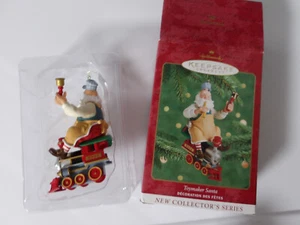 Halmark Keepsake Ornament Toymaker Santa New Collector's Series 2000 - Picture 1 of 5