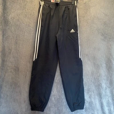 Adidas Track Pants Womens UK 28 Blue Tracksuit Running Warm Up - Image 1 of 4