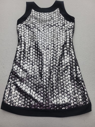 UNDERCOVER Abito donna Victoria's Secret XS nero A Line senza maniche corto sequenza nylon