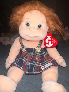 Vintage Ty Beanie Mädchen Baby Puppe Ginger selten - Bild 1 von 4
