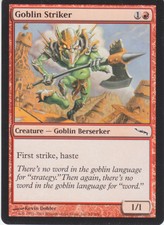 4X GOBLIN STRIKER RED MIRRODIN MTG MAGIC NM X4 (yourdeckbuilder)