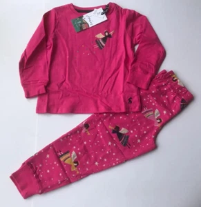 Joules Girls Goodnight Applique Pyjama Set  - Purple Angels Age 2-12 Years *BNWT - Picture 1 of 4