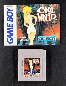 Cool World (Nintendo Game Boy, 1992) Cartridge & Manual Only - Picture 1 of 3