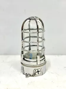 Industrial Original Casting Aluminum Polish Bulkhead Ceiling Mount Light Fixture - Picture 1 of 10