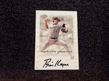 BEAUTIFUL Brian Keyser AUTO'D 1996 Leaf Signature Series, Chicago White Sox NMMT