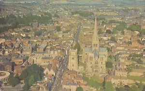 INGLATERRA POSTAL, vista aérea de Chichester postal vintage, USADA, 1968, A ISRA - Imagen 1 de 2
