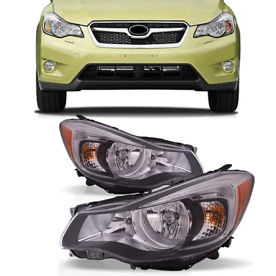Halogen Headlight Left & Right Fits 13-15 Subaru XV Crosstrek Subaru Impreza - Image 1 of 4
