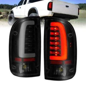 ANZO 311354 LED Taillights Black Housing Smoke Lens for 1995-2004 Toyota Tacoma - Picture 1 of 8