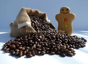 Gingerbread Flavour Coffee Beans 100% Arabica Bean or Ground Flavoured Coffee - Bild 1 von 1
