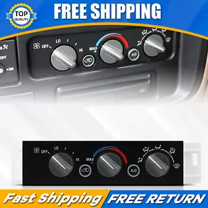 For Chevy K1500 K2500 Suburban Heater A/C Control Switch Panel 16231175 599007 - Foto 1 di 7