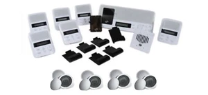 IntraSonic I2000MACPAC Deluxe 5 Room Intercom Kit Almond SKU: 44646 - Picture 1 of 3