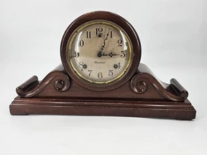 Antique Gilbert Sessions Made In USA Humpback Mantle Clock Movement - Picture 1 of 15