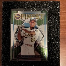 2022 Topps Finest Flashbacks Rickey Henderson SP SHORT PRINT #202 A's