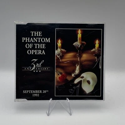 RARE Phantom of the Opera 3rd Anniversary Promo CD Sampler (CD, 1990, Polydor) Foto 1 de 3