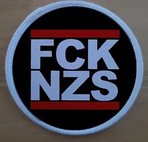 Fck Nzs F*ck Nazis Anti Racism Fascist Patch Badge - Picture 1 of 1