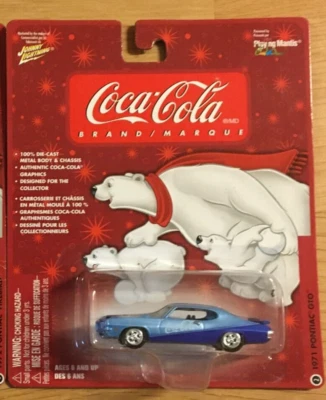 Johnny Lightning Coca Cola Vintage Die Cast 1971 Pontiac GTO - Image 1 of 3