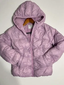 OLD NAVY GIRLS Puffer WINTER JACKET PURPLE, SIZE L (10-12 year) - Picture 1 of 16