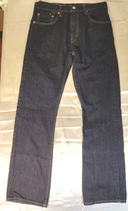 Levi Strauss & Co Jeans Men's Blue Denim Zipper Fly Size 32 x 34 Red Tag - Picture 1 of 4