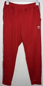 Pantalones deportivos Adidas para hombre talla grande rojos - Imagen 1 de 6
