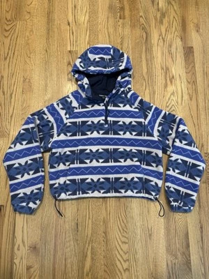 Outdoor Voices 1/4 Zip Fleece Cropped Pullover Jacket Women's Size Large Nordic - Image 1 of 4