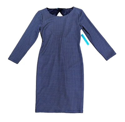 Alice and Olivia Cutout Dress Size 2 Navy Blue NEW Office Glam Cocktail - Image 1 of 4