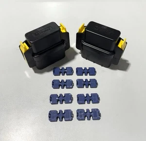 *2 PACK* Littelfuse PDM33002ZXM Fuse Holder PDM 130A 12C Black HWB12 *NOB* - Imagen 1 de 3