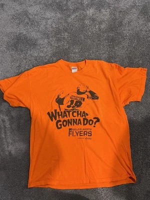 Camiseta Philadelphia Flyers Hulk Hogan Scott Hartnell #19 Naranja SGA Para hombres Talla XL Foto 1 de 3