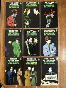 Raymond Chandler 9 UK Penguin Matching PB Set - Sister - Playback - Smart-Aleck - Picture 1 of 23