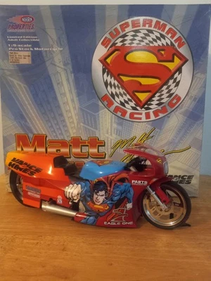 Matt Hines 1999 Action Vance &Hines Superman Pro Stock Bike - Image 1 of 4