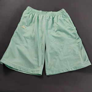 Kappa Black 222 Banda Shorts Men's Medium Swimming Logo Sides For Basketball NWT - Picture 1 of 14