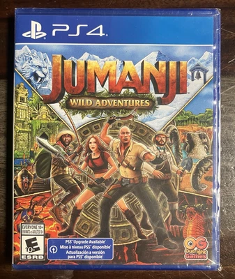 Jumanji: Wild Adventures PlayStation4 PS4 - New Sealed - Image 1 of 3