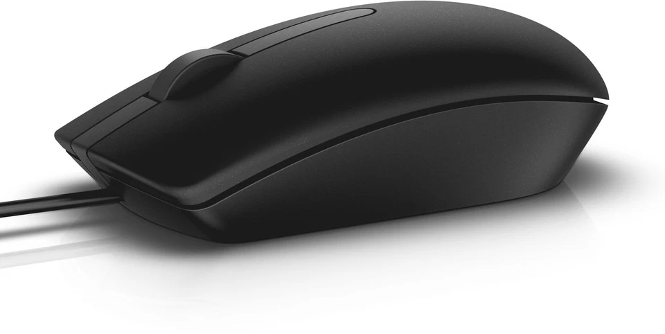Dell 570-AAIR Optical Mouse-MS116 Black - Image 1 of 1