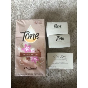 Tone Original Cocoa Butter with Vitamin E Bar Soap LOT - Picture 1 of 3