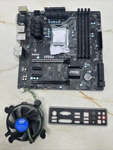 MSI B150M MORTAR mATX DDR4 LGA 1151 motherboard with fan - Picture 1 of 5