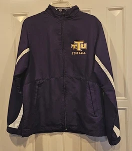 Chaqueta de fútbol americano para hombre Tennessee Tech pequeña cremallera completa Russell - Imagen 1 de 4