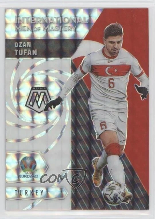 2021 Panini Mosaic UEFA Euro 2020 International Men of Mastery Prizm Ozan Tufan - Image 1 of 2