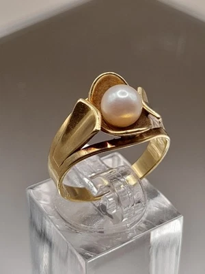 585er Gelbgold Ring, RW 53 - Bild 1 von 4