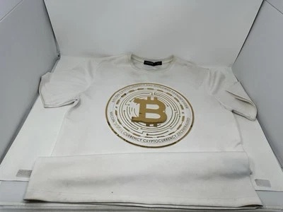 CAMISETA HUDSON SS HOMBRE 100% AUTÉNTICA Bitcoin talla GRANDE Blanca LEER Descripción Foto 1 de 4